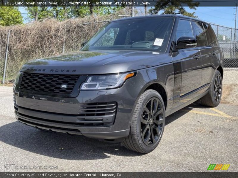 Carpathian Gray Metallic / Ebony 2021 Land Rover Range Rover P525 Westminster