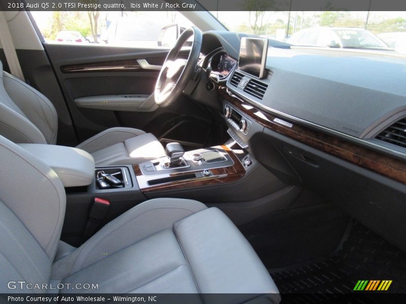 Ibis White / Rock Gray 2018 Audi Q5 2.0 TFSI Prestige quattro