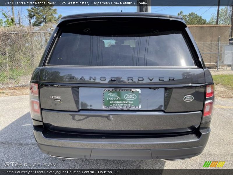 Carpathian Gray Metallic / Ebony 2021 Land Rover Range Rover P525 Westminster