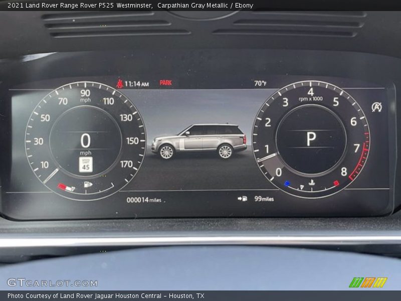 Carpathian Gray Metallic / Ebony 2021 Land Rover Range Rover P525 Westminster