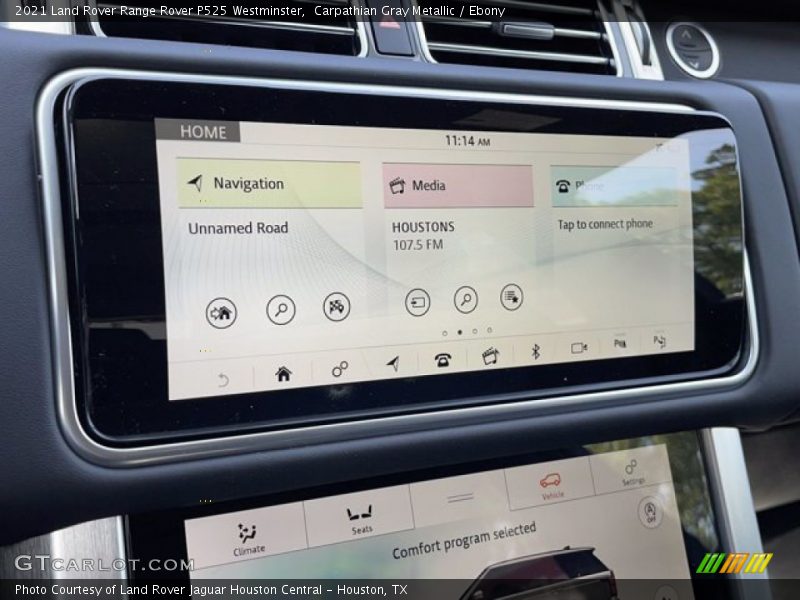 Carpathian Gray Metallic / Ebony 2021 Land Rover Range Rover P525 Westminster
