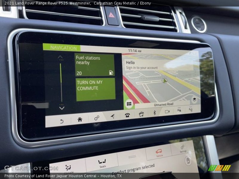 Carpathian Gray Metallic / Ebony 2021 Land Rover Range Rover P525 Westminster