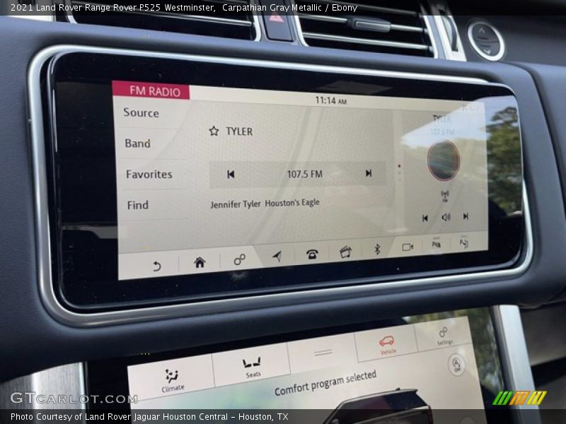 Carpathian Gray Metallic / Ebony 2021 Land Rover Range Rover P525 Westminster