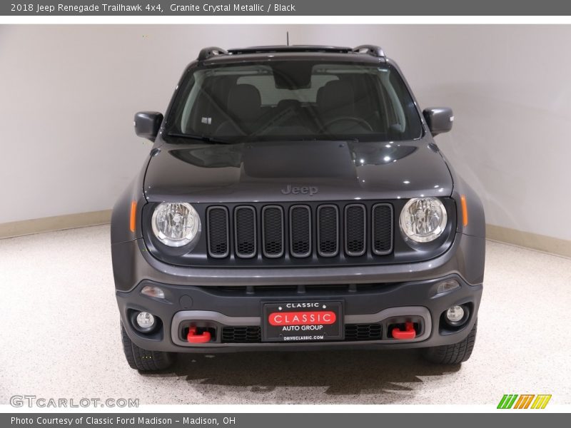 Granite Crystal Metallic / Black 2018 Jeep Renegade Trailhawk 4x4