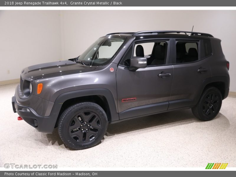 Granite Crystal Metallic / Black 2018 Jeep Renegade Trailhawk 4x4