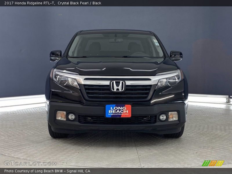 Crystal Black Pearl / Black 2017 Honda Ridgeline RTL-T