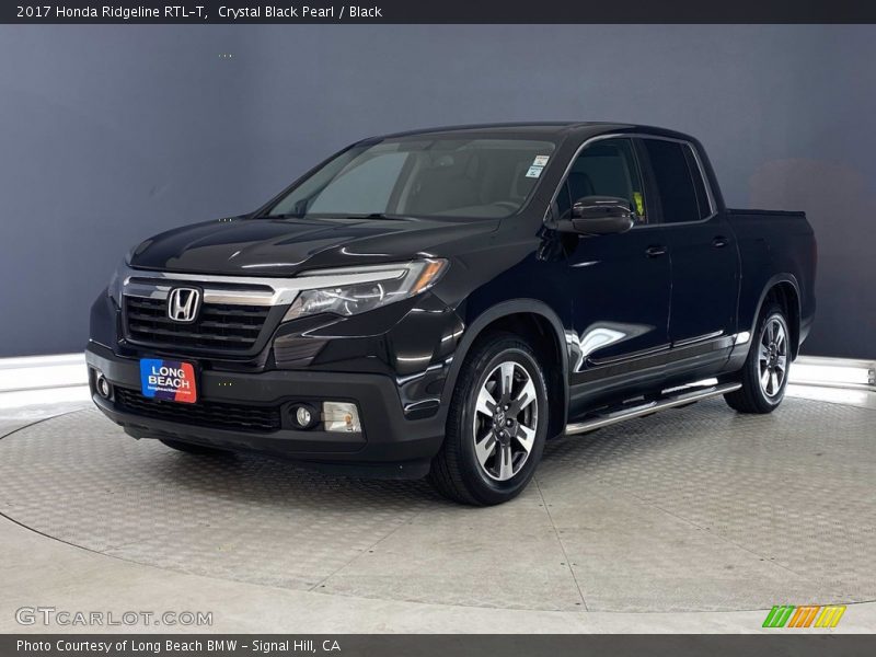 Crystal Black Pearl / Black 2017 Honda Ridgeline RTL-T