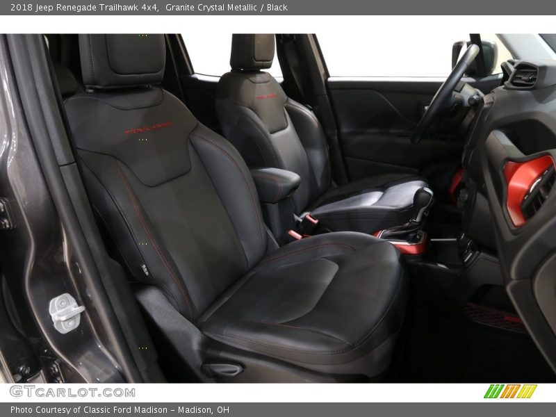 Granite Crystal Metallic / Black 2018 Jeep Renegade Trailhawk 4x4