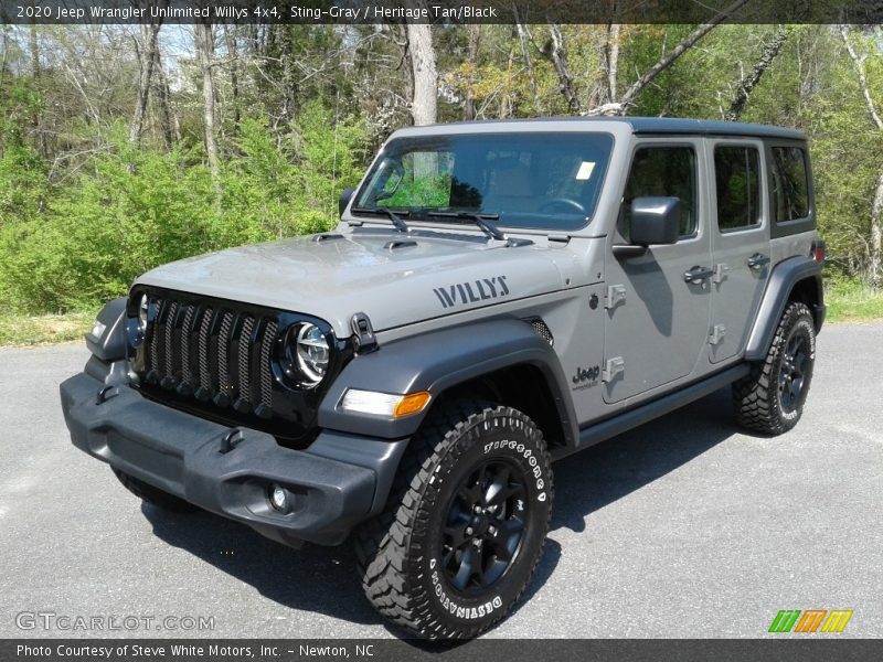 Sting-Gray / Heritage Tan/Black 2020 Jeep Wrangler Unlimited Willys 4x4