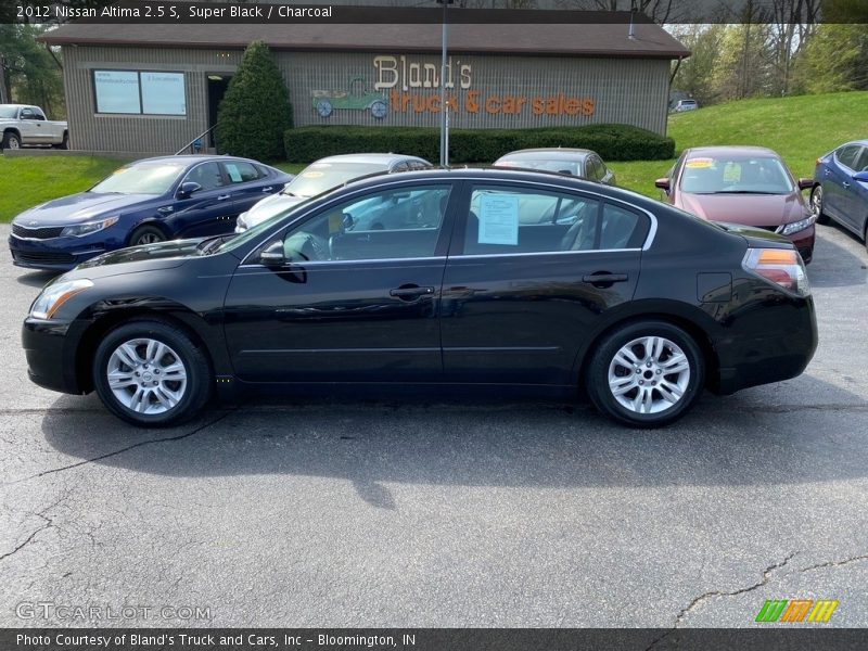 Super Black / Charcoal 2012 Nissan Altima 2.5 S
