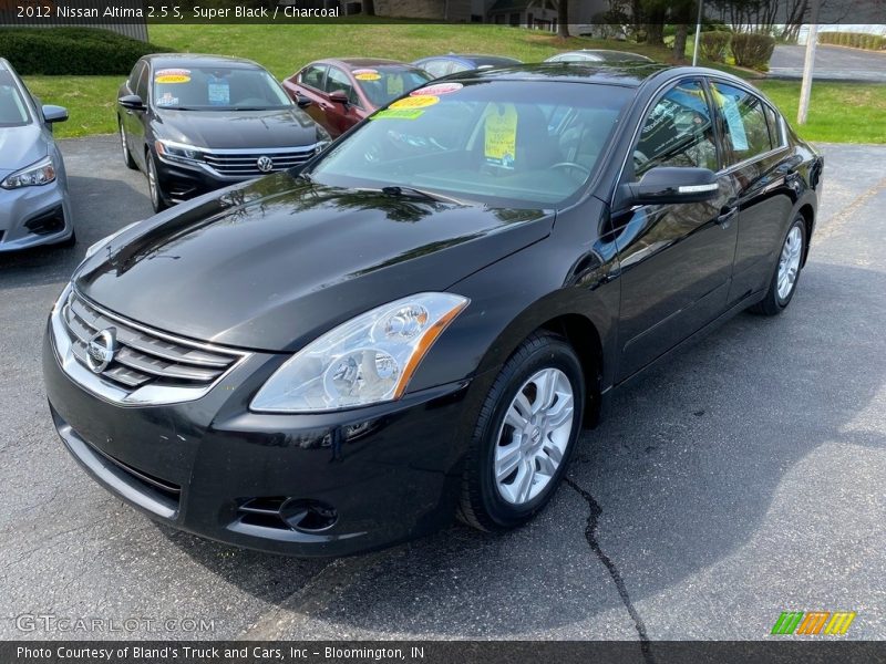 Super Black / Charcoal 2012 Nissan Altima 2.5 S