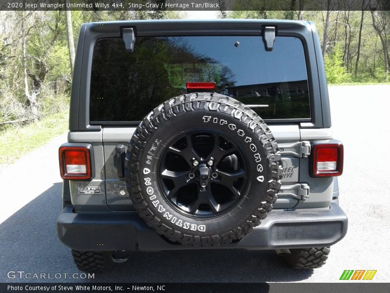 Sting-Gray / Heritage Tan/Black 2020 Jeep Wrangler Unlimited Willys 4x4