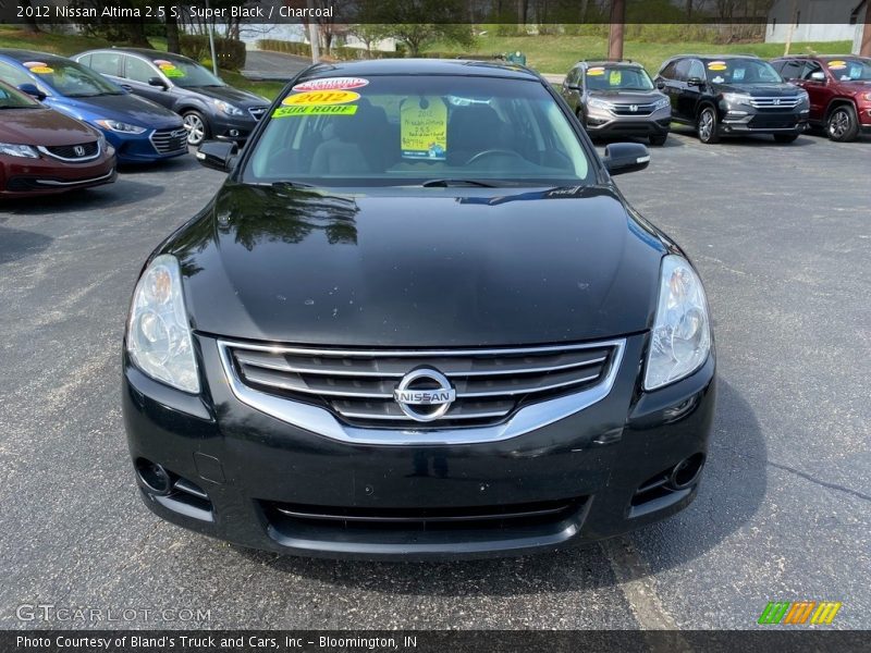Super Black / Charcoal 2012 Nissan Altima 2.5 S