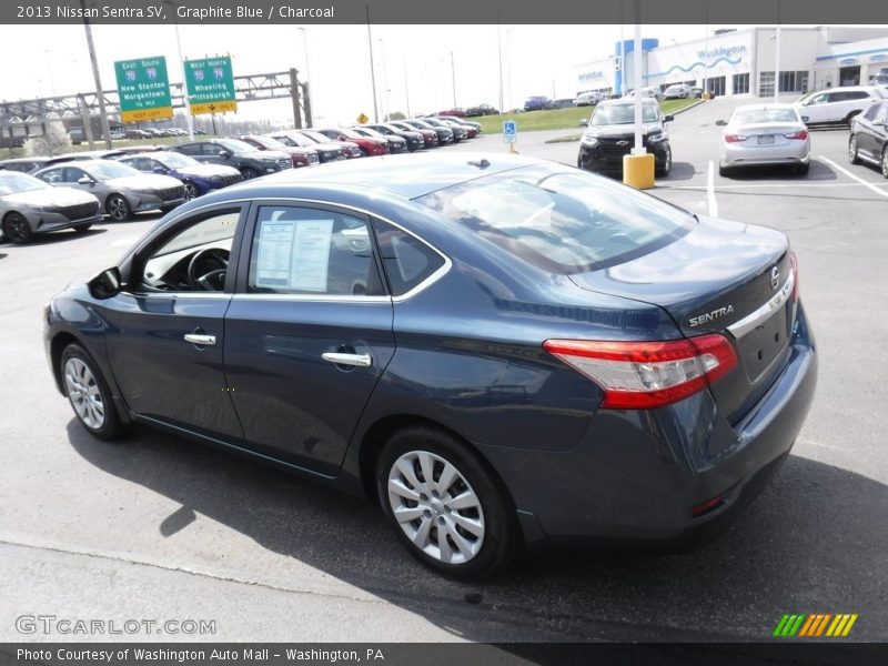 Graphite Blue / Charcoal 2013 Nissan Sentra SV