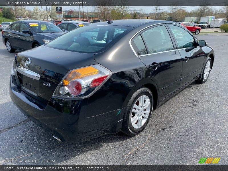 Super Black / Charcoal 2012 Nissan Altima 2.5 S