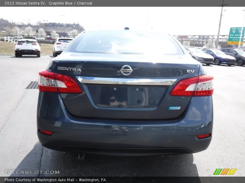 Graphite Blue / Charcoal 2013 Nissan Sentra SV