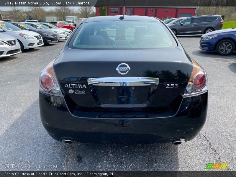 Super Black / Charcoal 2012 Nissan Altima 2.5 S