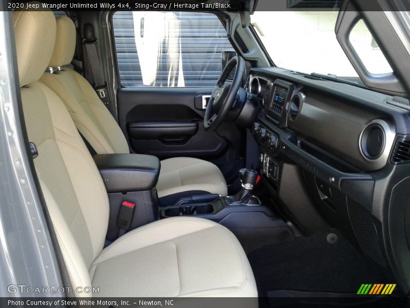 Sting-Gray / Heritage Tan/Black 2020 Jeep Wrangler Unlimited Willys 4x4