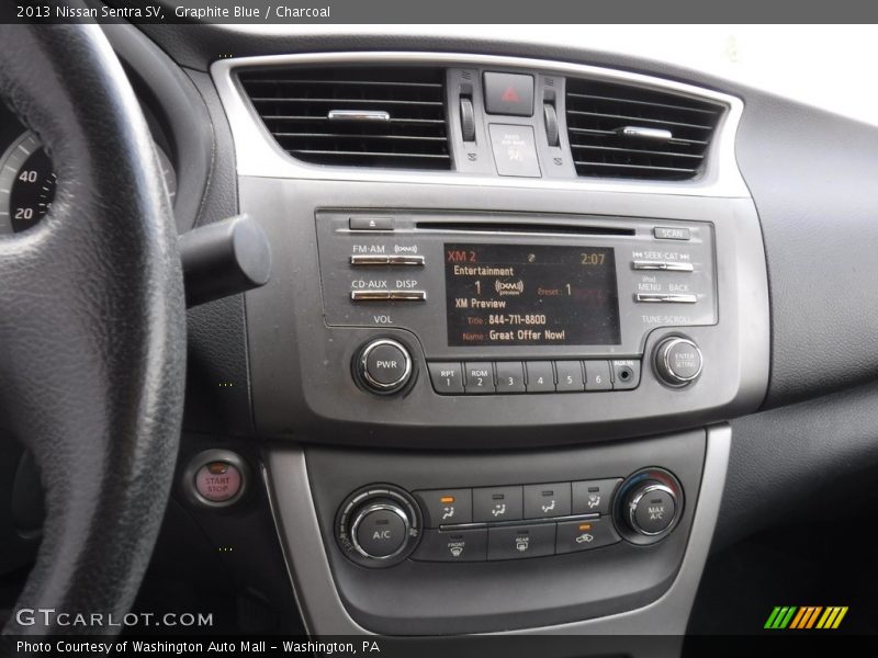 Controls of 2013 Sentra SV