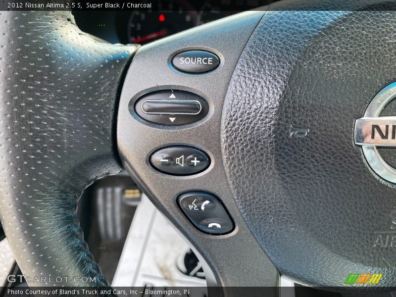 Super Black / Charcoal 2012 Nissan Altima 2.5 S