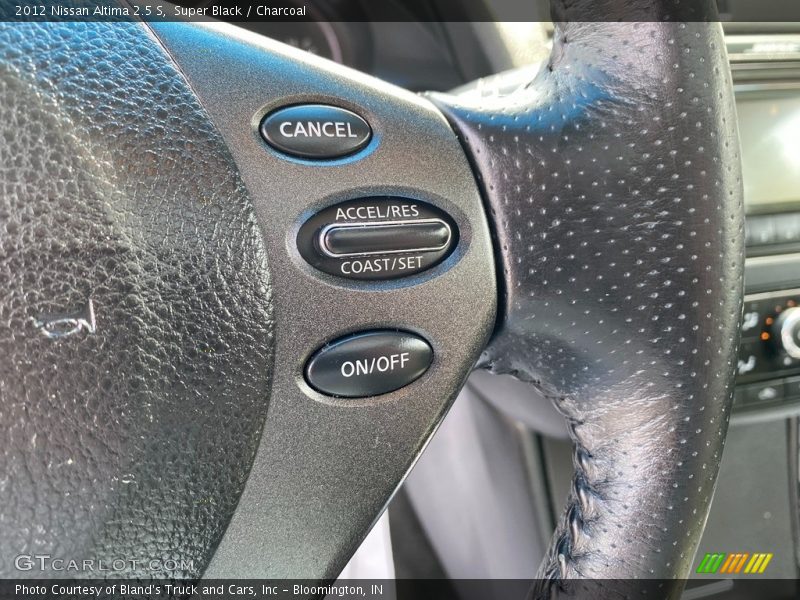 Super Black / Charcoal 2012 Nissan Altima 2.5 S