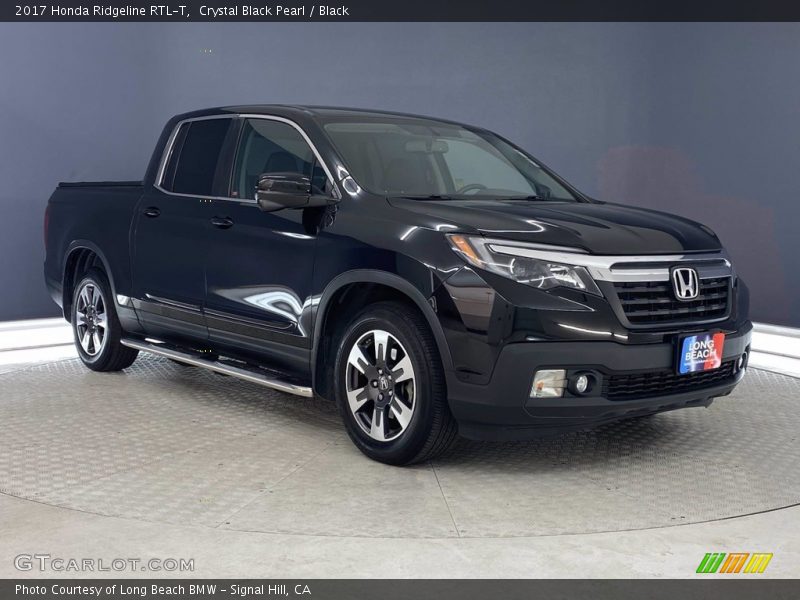 Crystal Black Pearl / Black 2017 Honda Ridgeline RTL-T