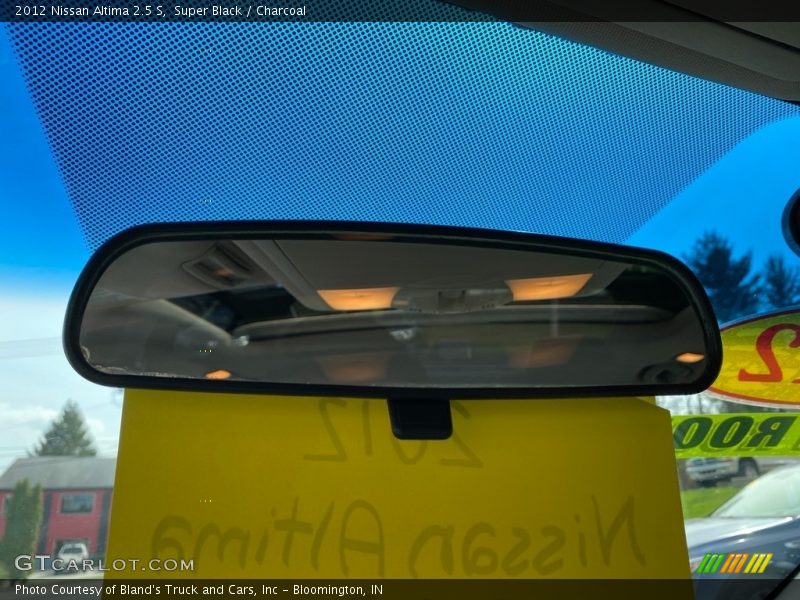 Super Black / Charcoal 2012 Nissan Altima 2.5 S