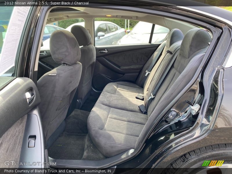 Super Black / Charcoal 2012 Nissan Altima 2.5 S