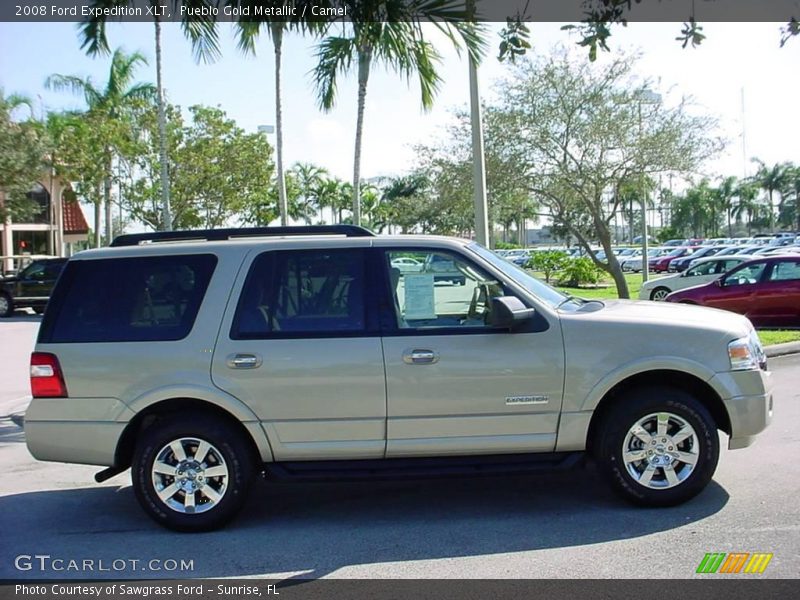 Pueblo Gold Metallic / Camel 2008 Ford Expedition XLT