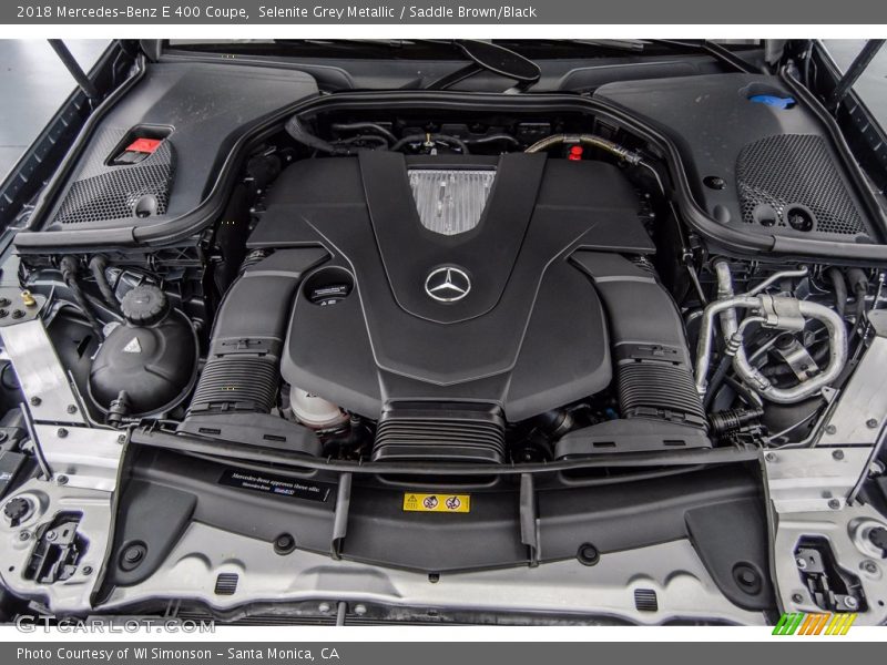  2018 E 400 Coupe Engine - 3.0 Liter Turbocharged DOHC 24-Valve VVT V6