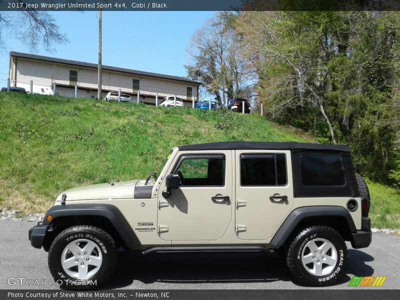 Gobi / Black 2017 Jeep Wrangler Unlimited Sport 4x4