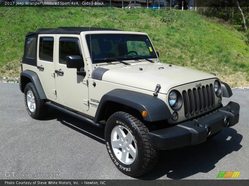 Gobi / Black 2017 Jeep Wrangler Unlimited Sport 4x4