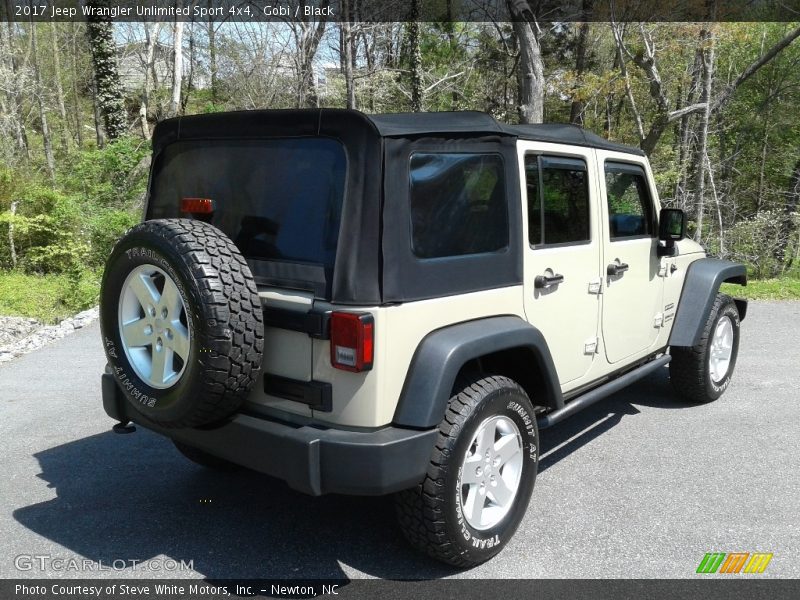 Gobi / Black 2017 Jeep Wrangler Unlimited Sport 4x4