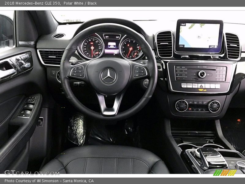 Polar White / Black 2018 Mercedes-Benz GLE 350