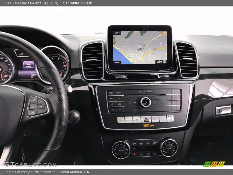 Polar White / Black 2018 Mercedes-Benz GLE 350