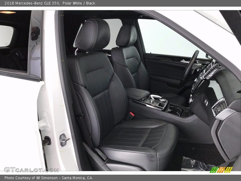 Polar White / Black 2018 Mercedes-Benz GLE 350