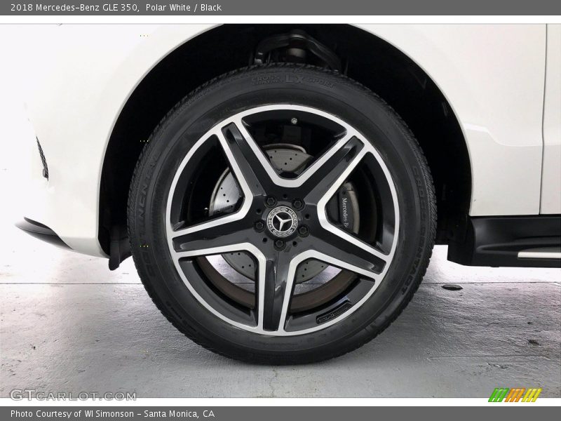 Polar White / Black 2018 Mercedes-Benz GLE 350