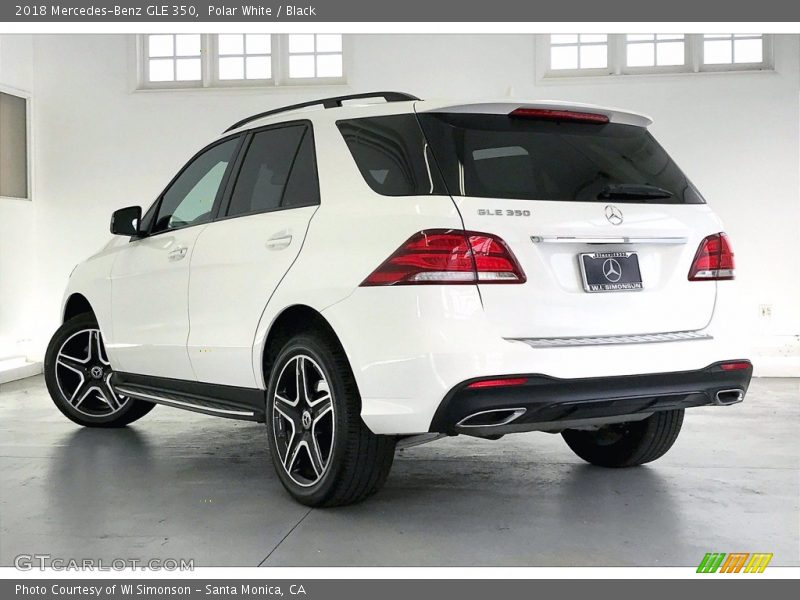 Polar White / Black 2018 Mercedes-Benz GLE 350