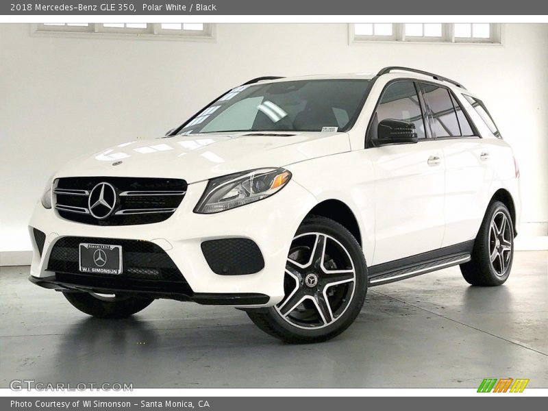 Polar White / Black 2018 Mercedes-Benz GLE 350