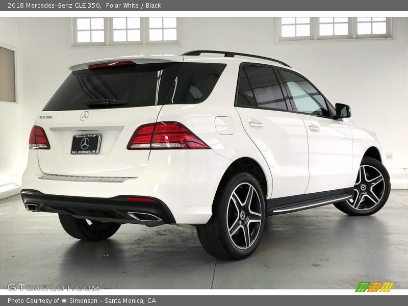 Polar White / Black 2018 Mercedes-Benz GLE 350