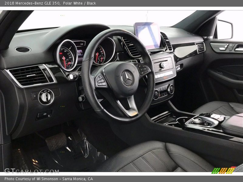 Polar White / Black 2018 Mercedes-Benz GLE 350