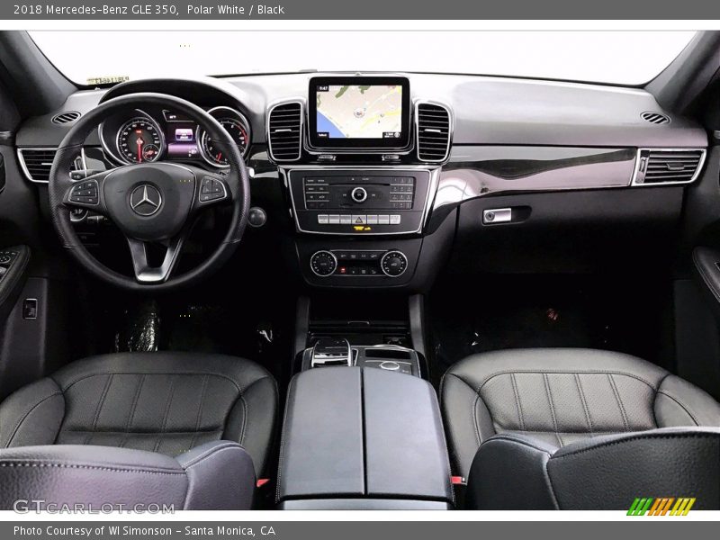 Polar White / Black 2018 Mercedes-Benz GLE 350