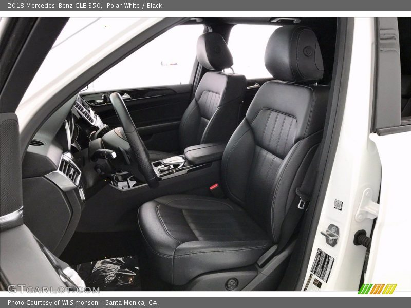 Polar White / Black 2018 Mercedes-Benz GLE 350