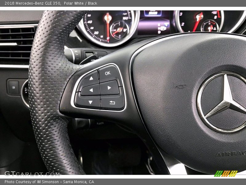 Polar White / Black 2018 Mercedes-Benz GLE 350