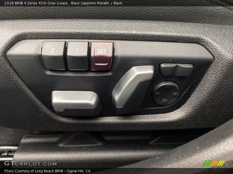 Black Sapphire Metallic / Black 2018 BMW 4 Series 430i Gran Coupe