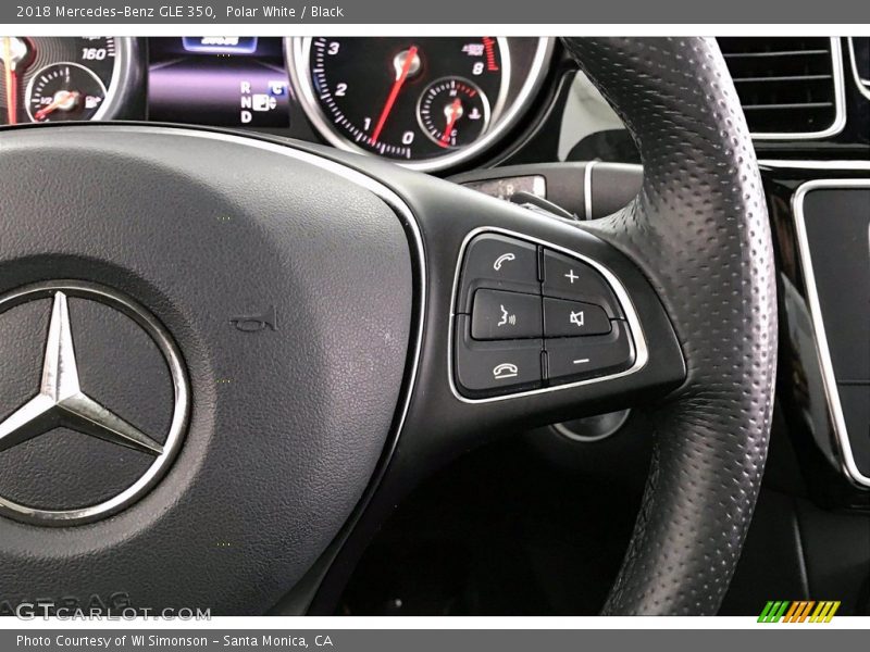 Polar White / Black 2018 Mercedes-Benz GLE 350