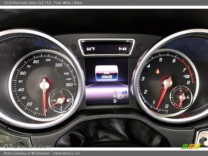 Polar White / Black 2018 Mercedes-Benz GLE 350