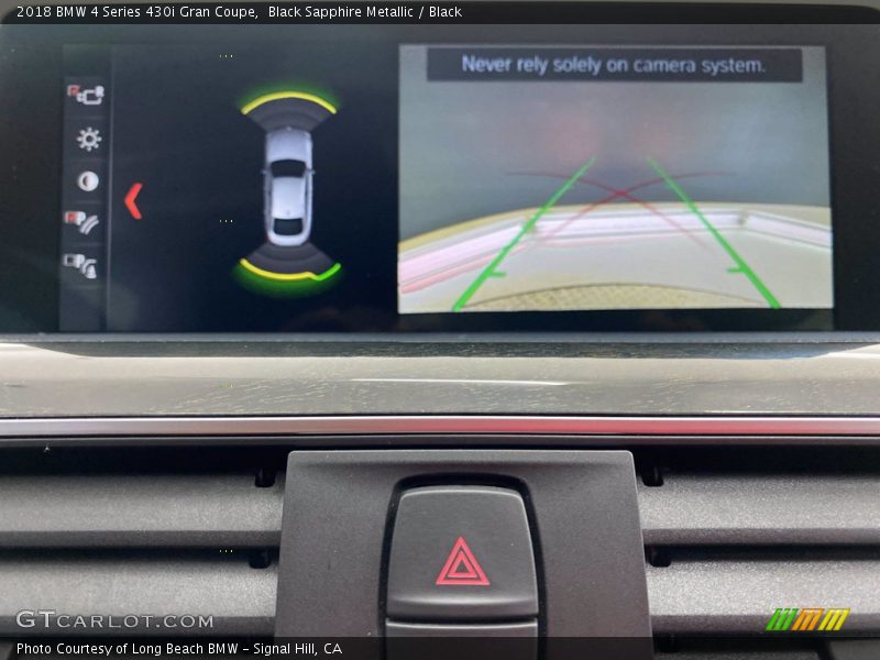 Black Sapphire Metallic / Black 2018 BMW 4 Series 430i Gran Coupe