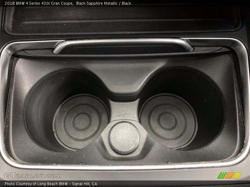 Black Sapphire Metallic / Black 2018 BMW 4 Series 430i Gran Coupe