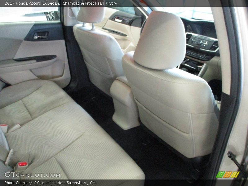 Champagne Frost Pearl / Ivory 2017 Honda Accord LX Sedan
